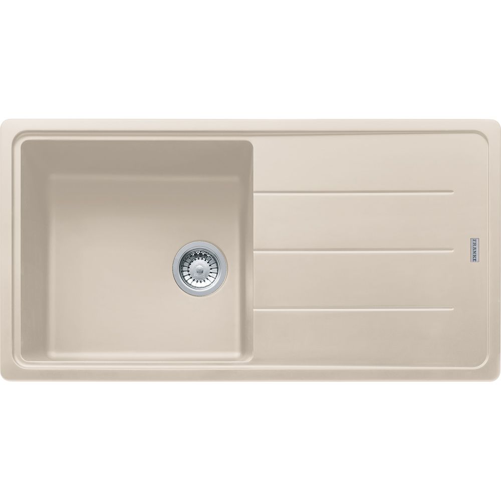 EVIER FRAGRANIT BASIS BFG611-XL MANU 1 BAC 1 EGT CAFE CREME