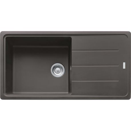 EVIER FRAGRANIT BASIS BFG611-XL MANU 1 BAC 1 EGT GRIS ARDOISE