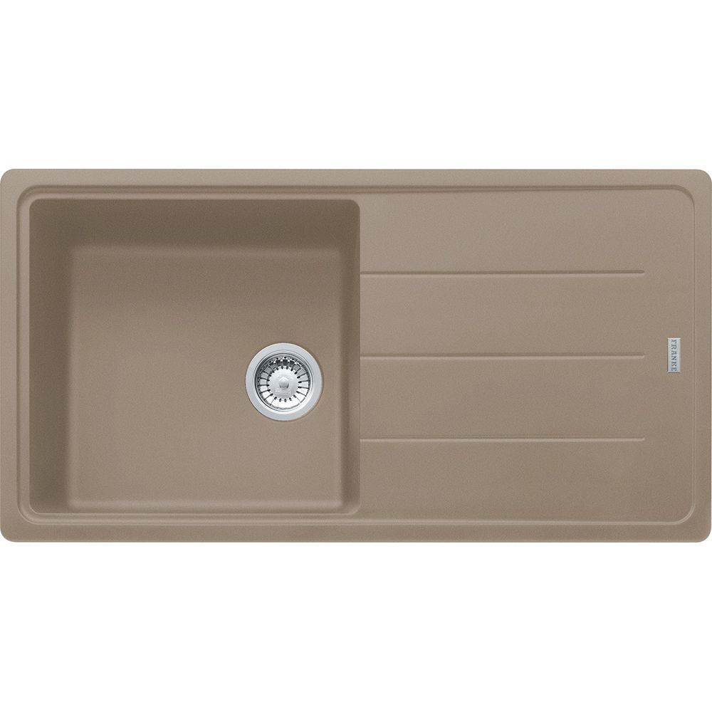 EVIER FRAGRANIT BASIS BFG611-XL MANU 1 BAC 1 EGT OYSTER