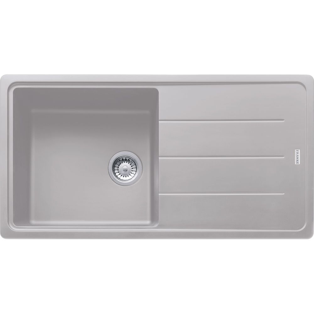 EVIER FRAGRANIT BASIS BFG611-XL MANU 1 BAC 1 EGT PLATINIUM