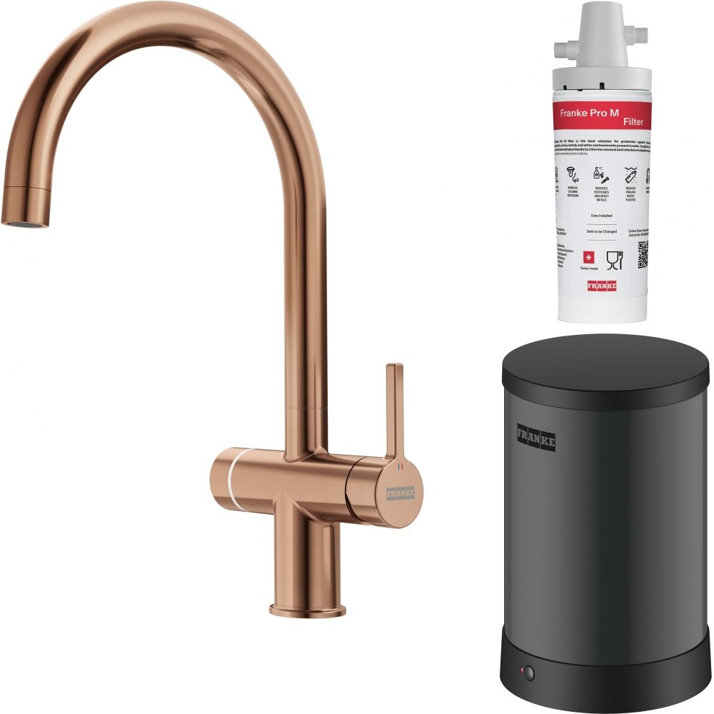 MITIGEUR FILTRANT MARIS HUB EAU BOUILLANTE CUIVRE