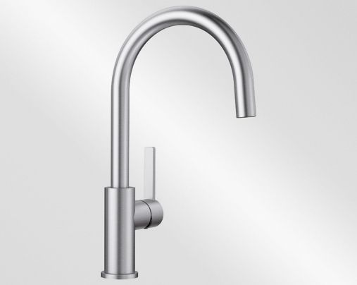 MITIGEUR BEC CANDOR INOX BROSSE
