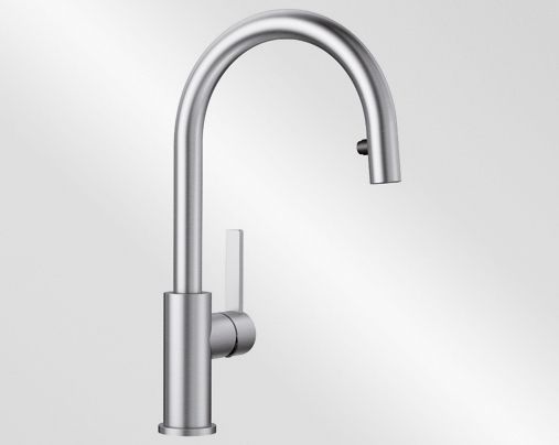 MITIGEUR DOUCHETTE CANDOR -S-INOX BROSSE