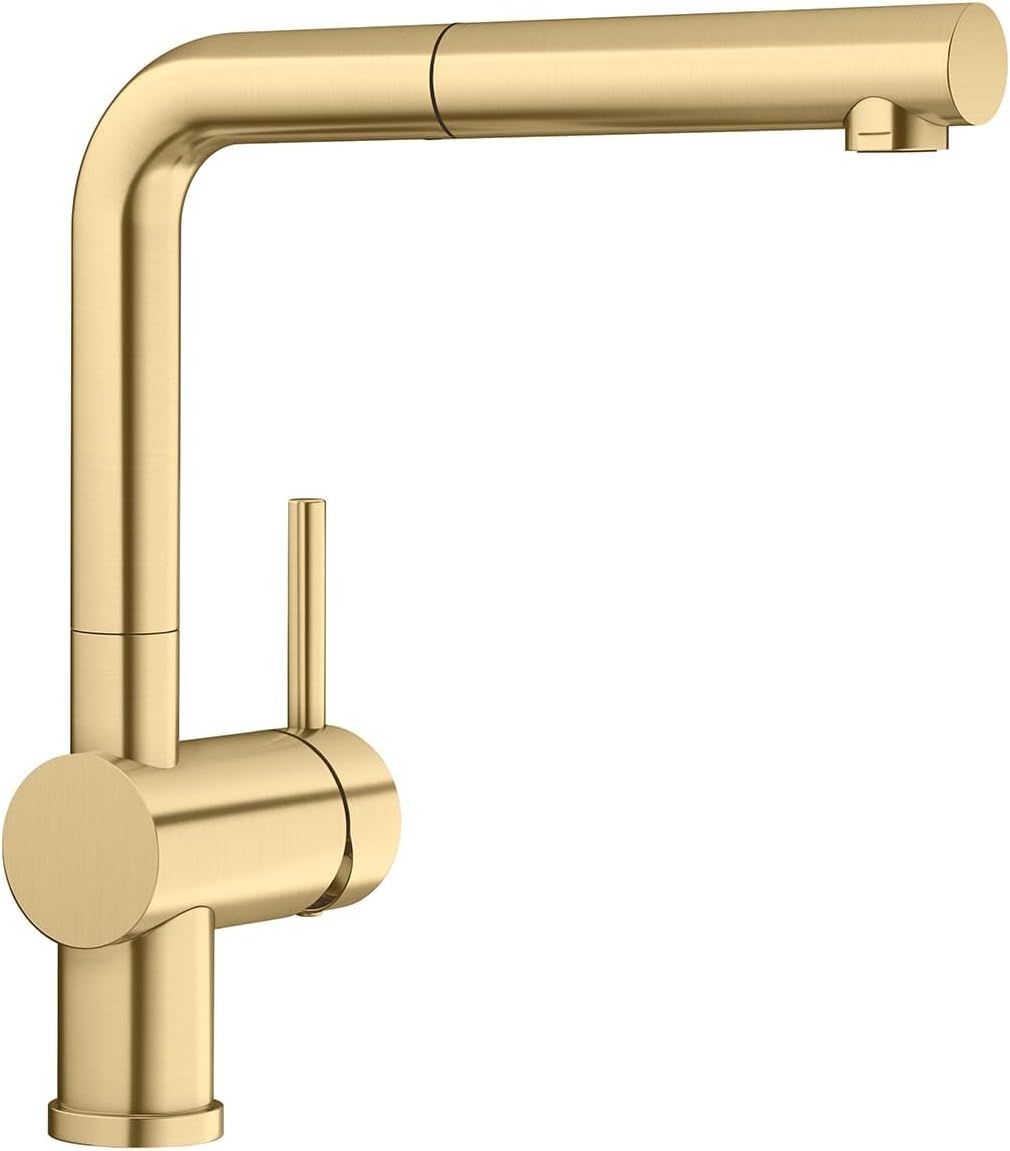 BLANCO MITIGEUR LINUS S SATIN GOLD