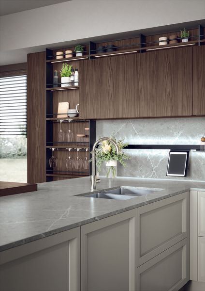 Cuisine en quartz Andromeda