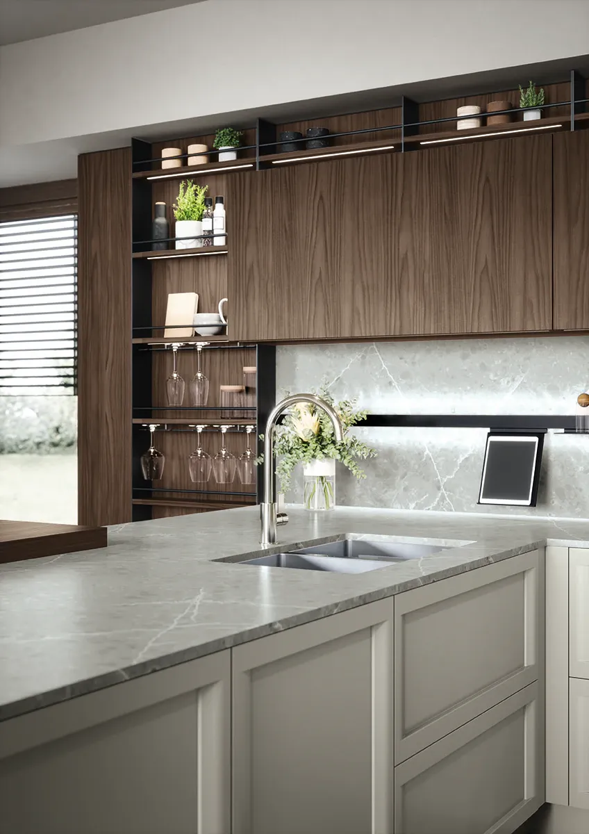 Cuisine en quartz Andromeda